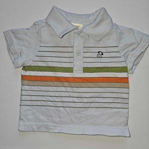 5/20 Old Navy Newborn polo light Blue Cotton t-shirt